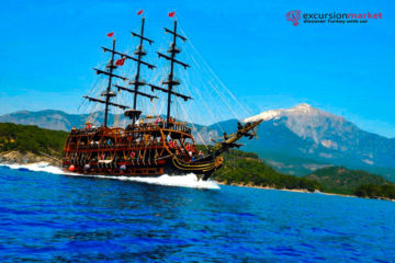 Kemer Pirate Ship Boat - Excursion Market - Best Price