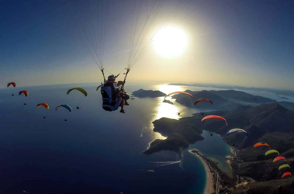 Marmaris Paragliding - Tandem Paragliding in Fethiye - Marmaris Trips