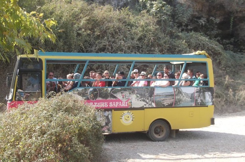 Side Cabrio Bus Safari - Waterfalls and More - Excursion Market
